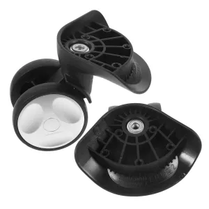 1 Pair Luggage Wheels Replacement Bag Wheels for Suitcase Easy Install