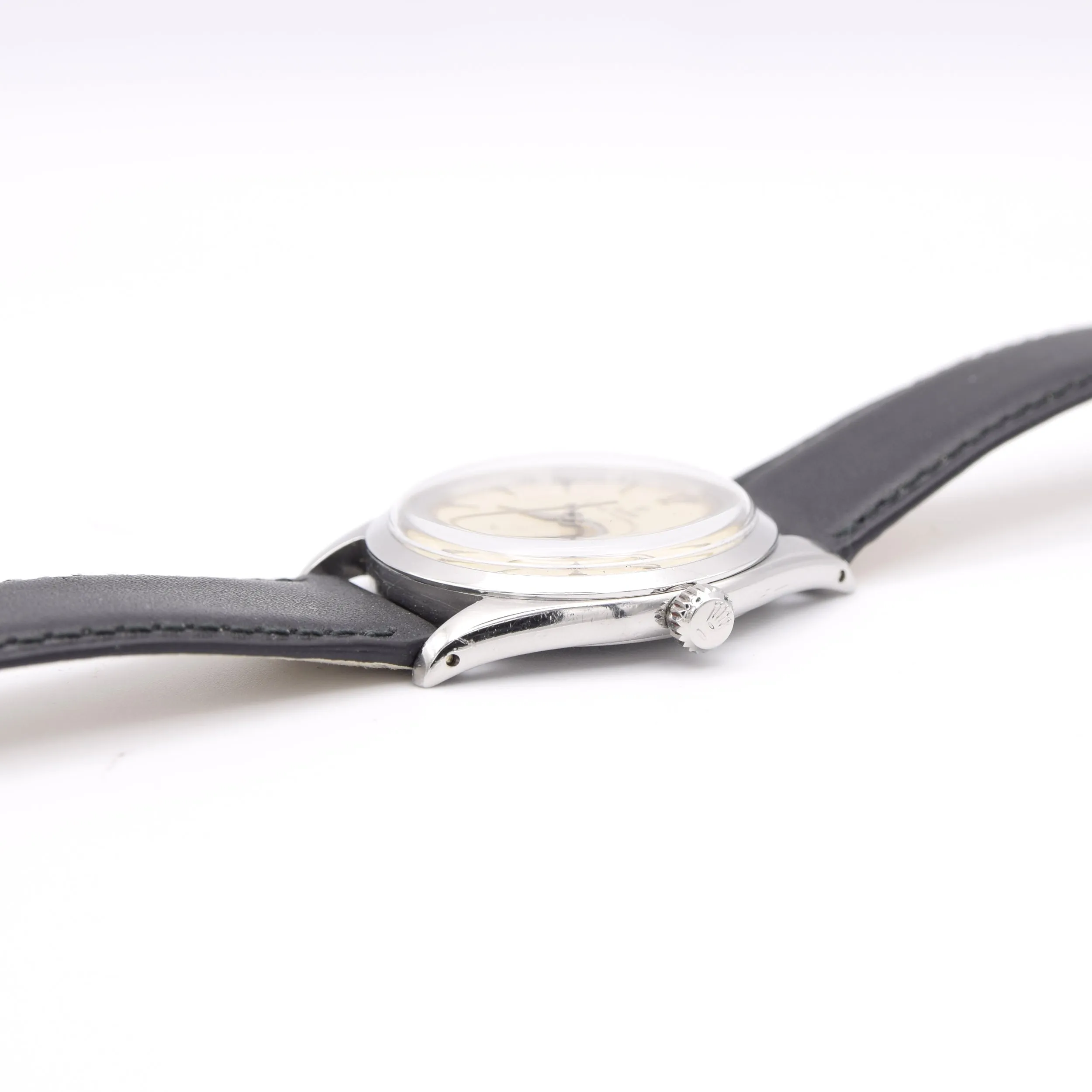 1959 Tudor Oyster 'Elegante' Wristwatch Model 7960 with rare Dial in Stainless Steel 34mm