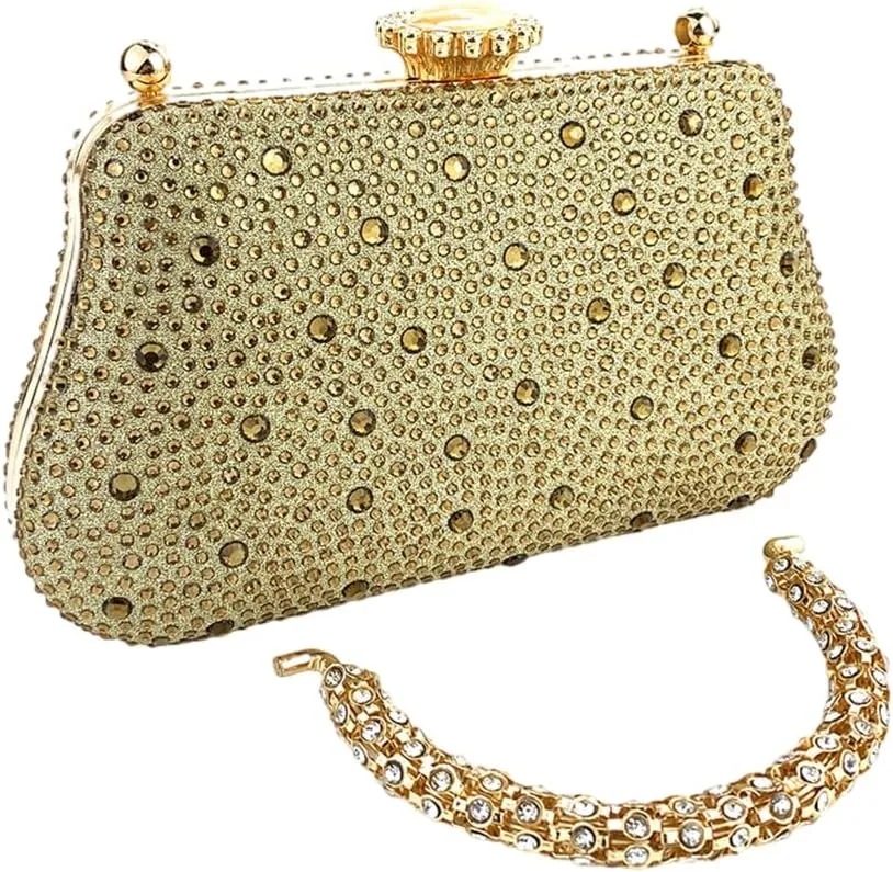 2024 Evening Bag Sparkling Bag Elegant Wedding Clutch