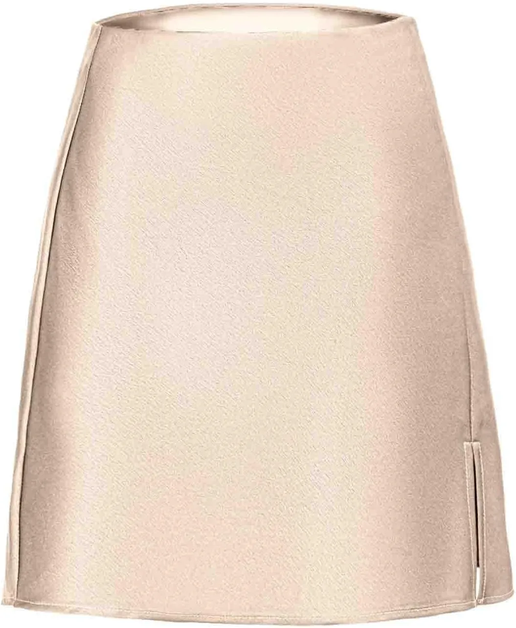 2024 Summer Mini Skirt for Women High Waisted Side Slit Casual Trendy A-Line Party Sexy Solid Color Short Skirts