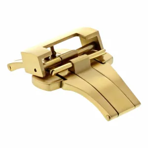 20MM DEPLOYMENT WATCH BAND CLASP STRAP BUCKLE FIT FOR PANERAI MARINA 40MM GOLD