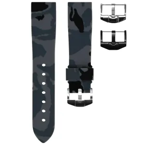 20MM LUG WIDTH STRAP - GRAPHITE CAMO RUBBER