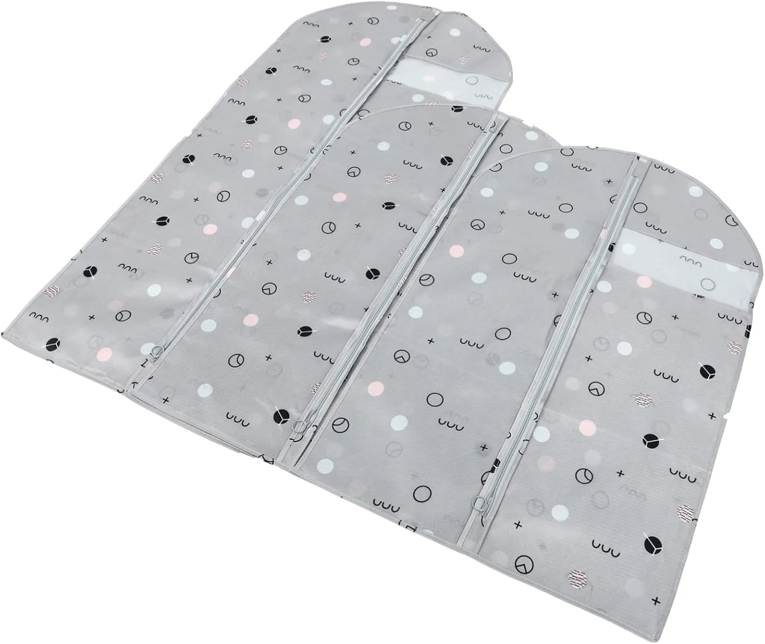 ABOOFAN - Garment Bag Dress Storage Suit Cover Oxford Cloth Zipper Easy to Hang