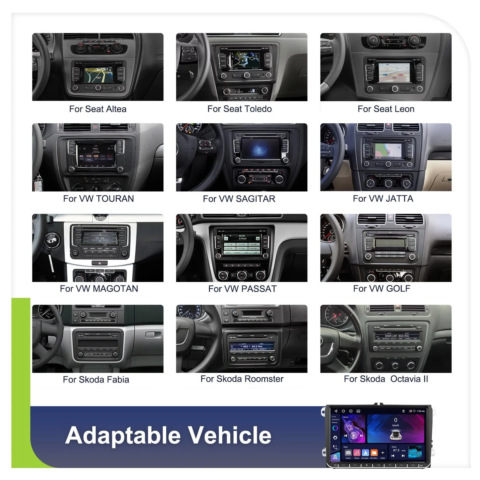 Android 13 Multimedia Player For Vw - 4   64G