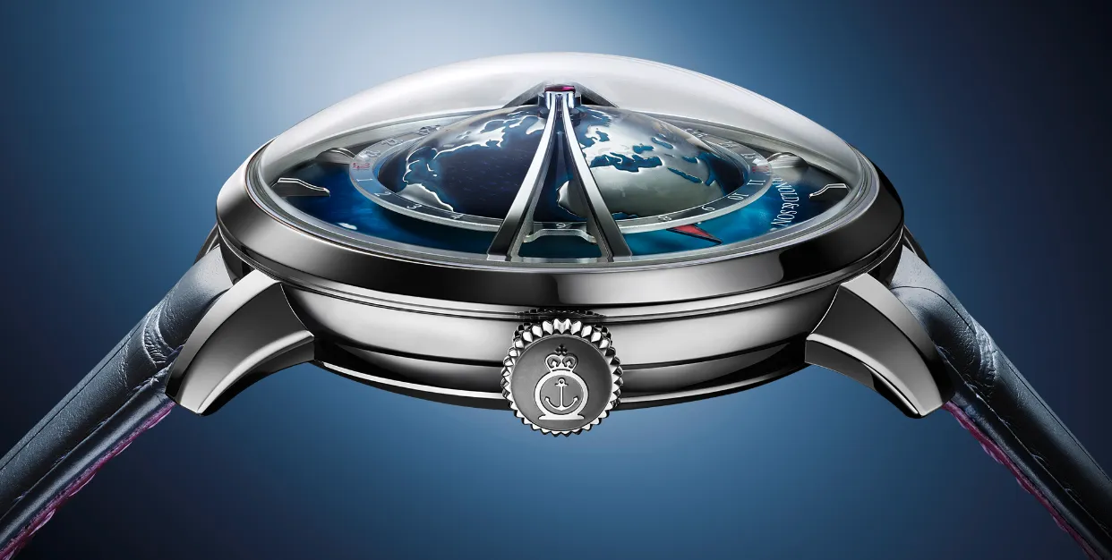 Arnold & Son Globetrotter Platinum Limited Edition