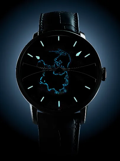 Arnold & Son Globetrotter Platinum Limited Edition