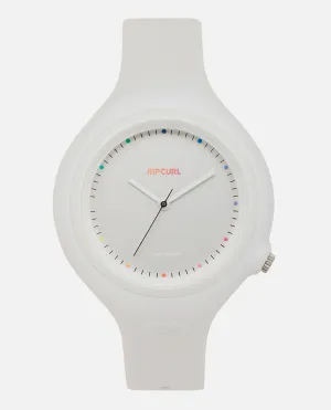 Aurora Dawn Watch - White/Silver