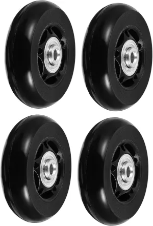 BESPORTBLE 4pcs Suitcase Parts Easy Install Luggage Wheel Replacement Kit for Travel Spinner Bag