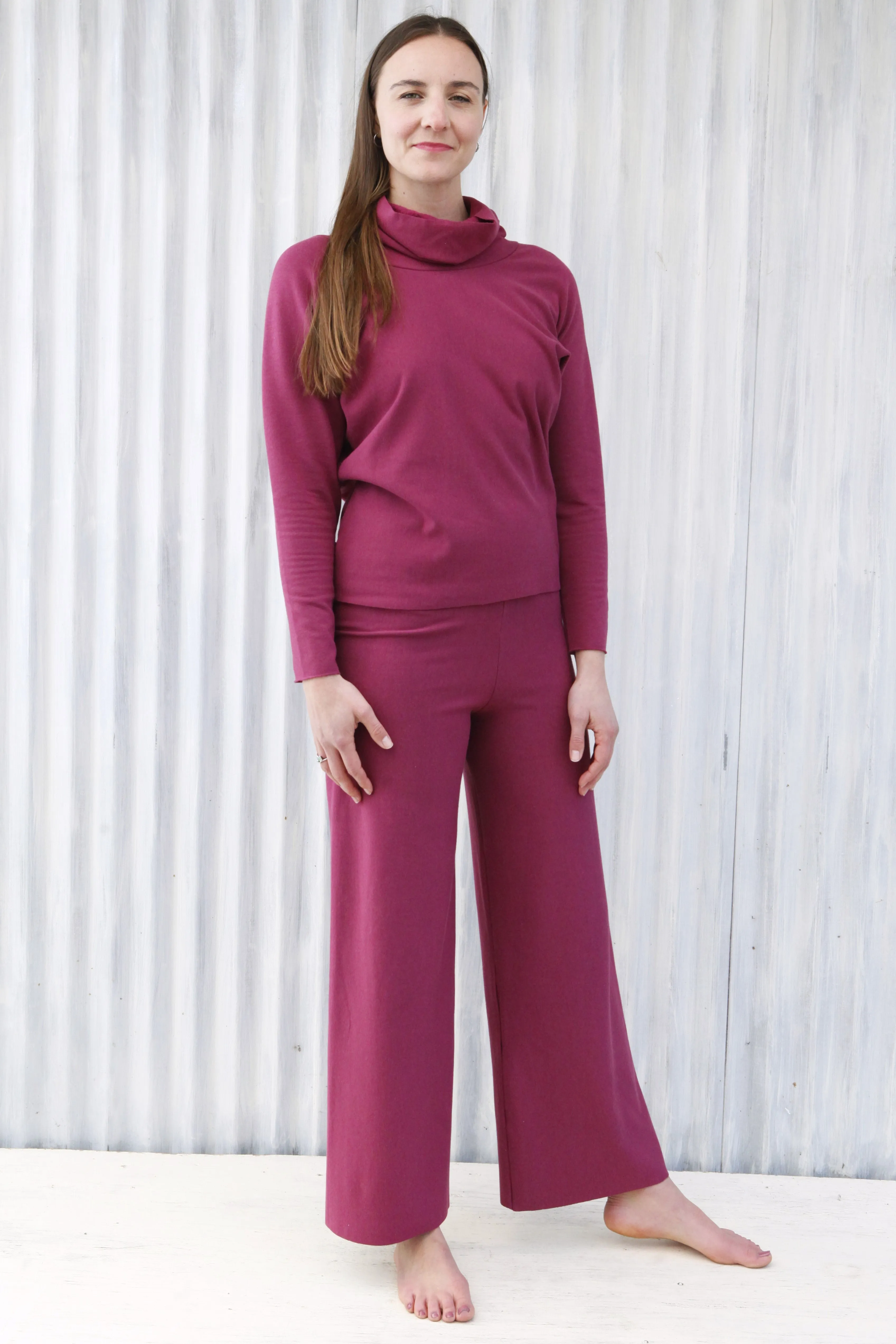 Boysenberry Luxury Lounge Top