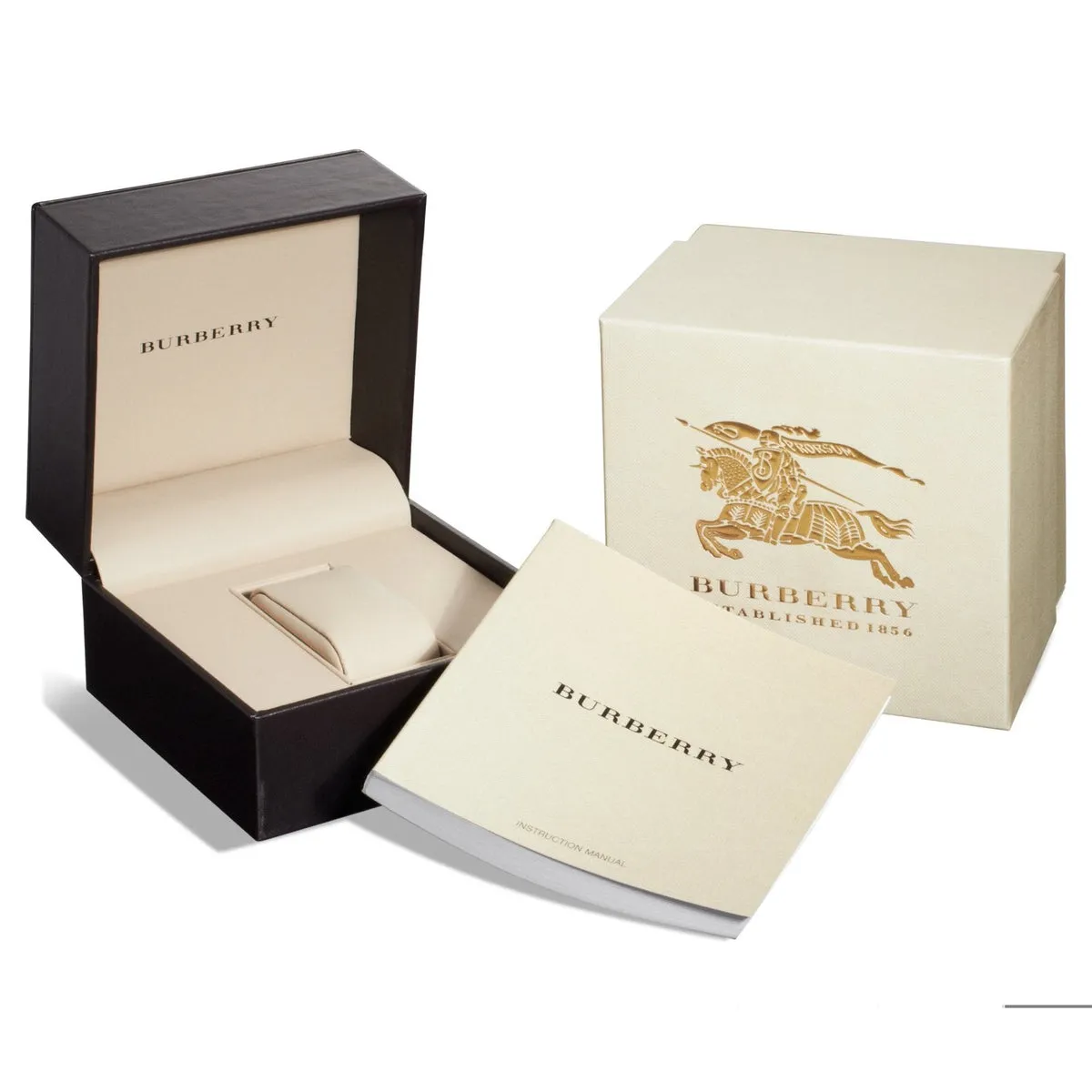 Burberry The City Leather Strap Nova Check Men's Watch BU9357