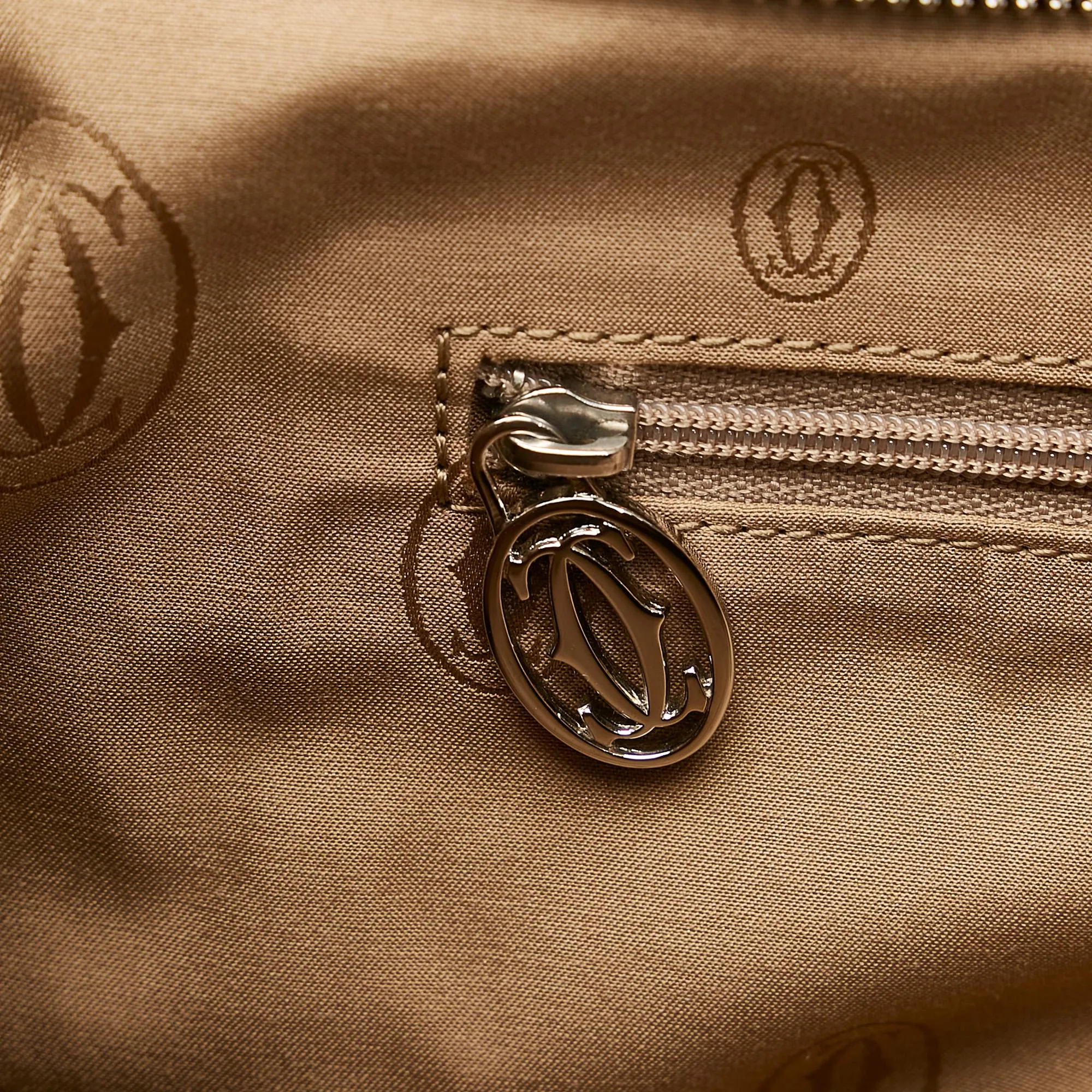 Cartier Marcello de Cartier Leather Shoulder Bag (SHG-27562)