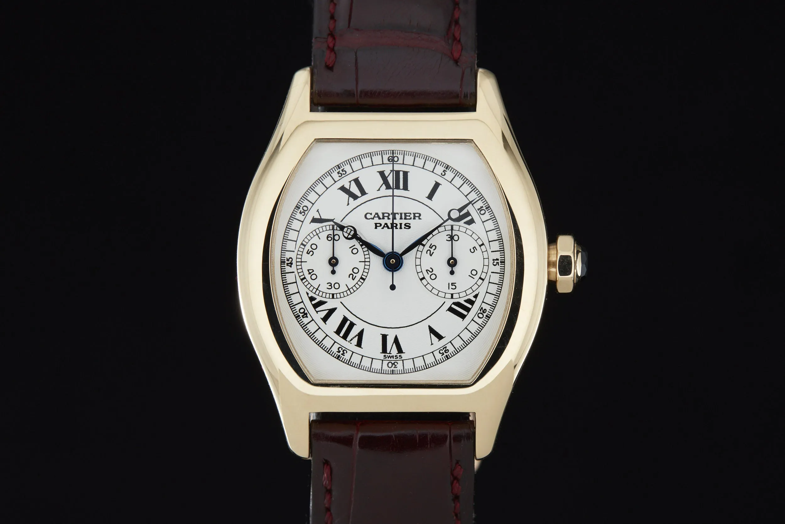 Cartier Tortue Monopusher Chronograph
