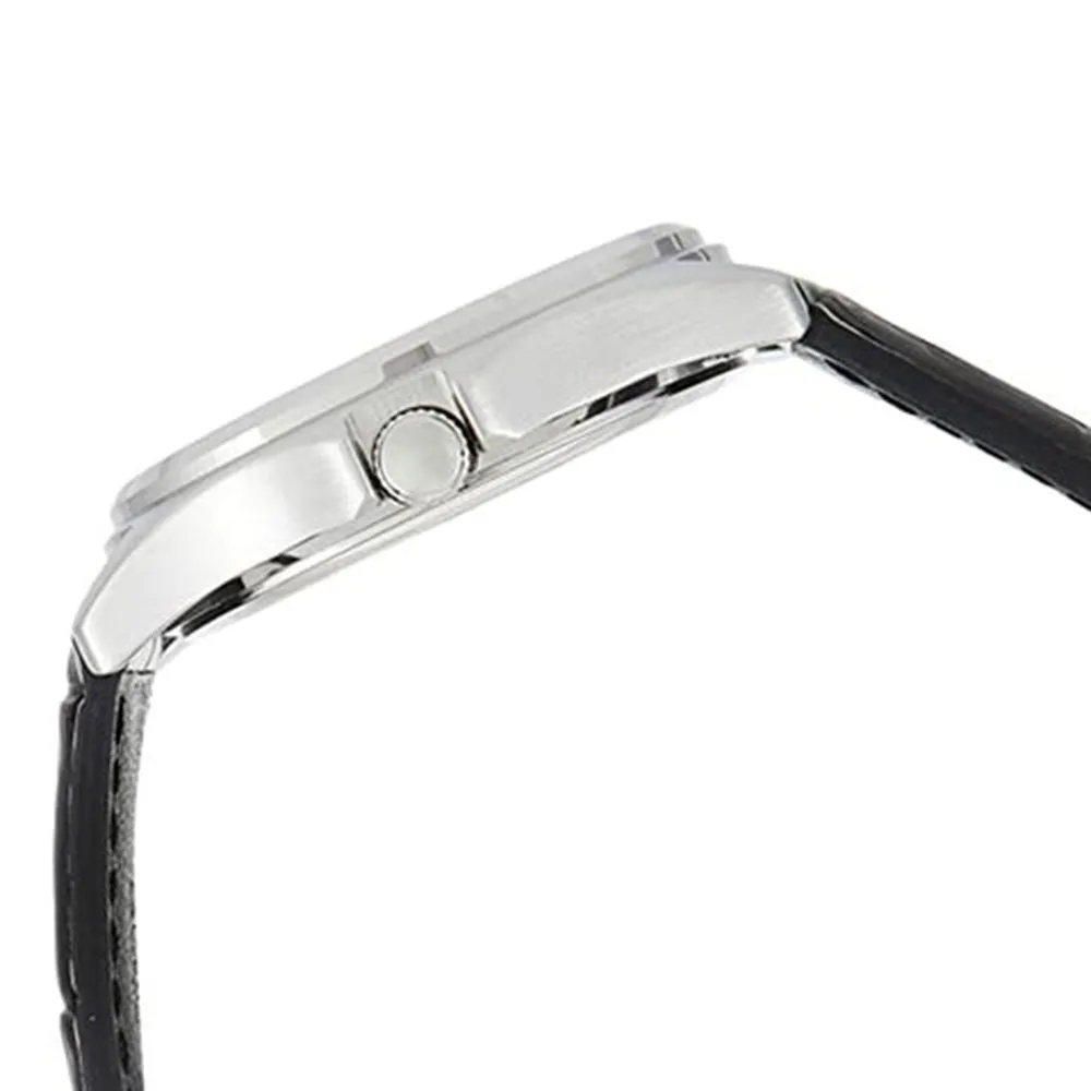 Casio Mens White Dial Black Band Stainless steel Quartz Watch - MTP-1183E-7ADF