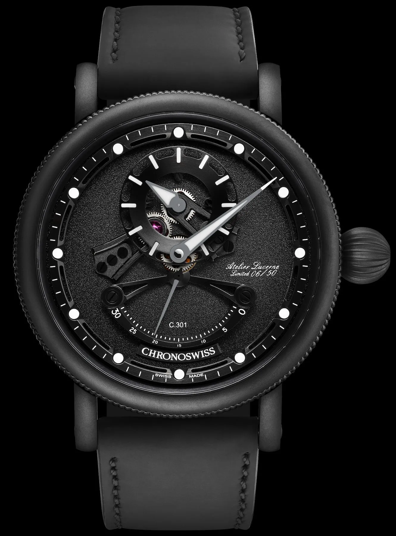 CHRN Watch Open Gear ReSec Black IC Limited Edition D