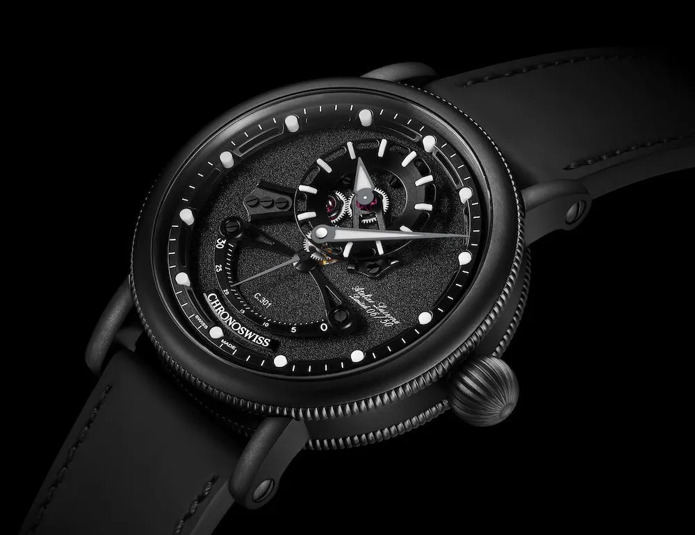 CHRN Watch Open Gear ReSec Black IC Limited Edition D