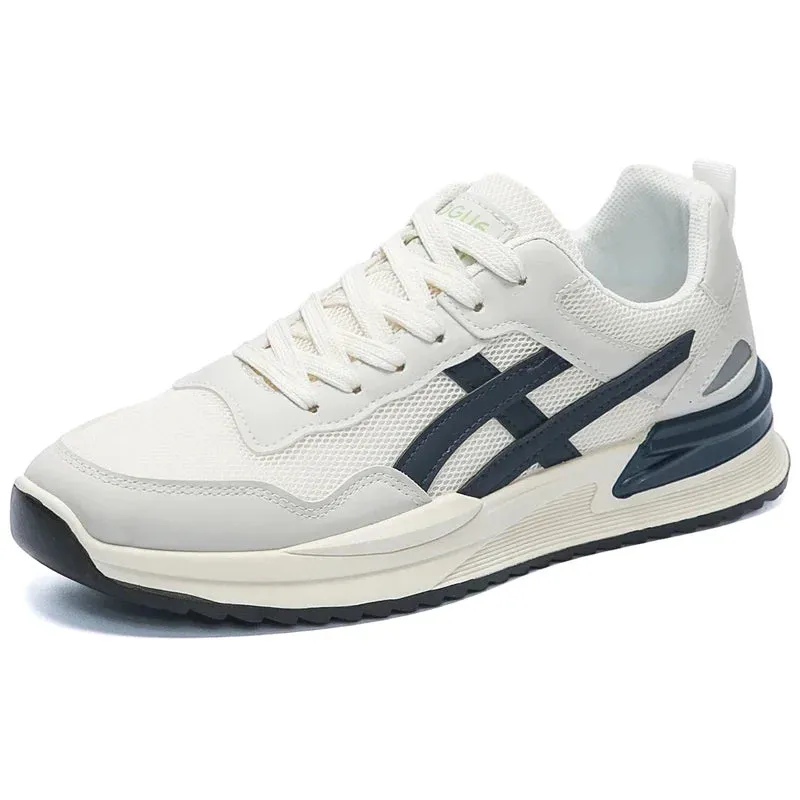 Classic Lace-Up Skateboard Shoes - Breathable, Casual, Comfortable Sneakers