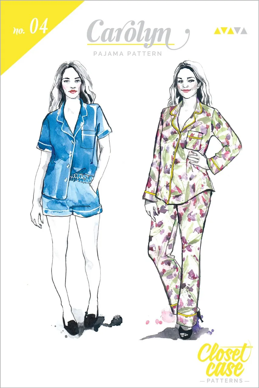 Closet Core - Carolyn Pajama Sewing Pattern