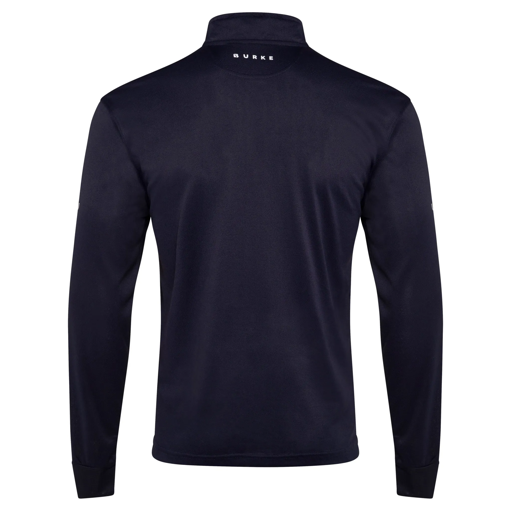 Crew Long Sleeve Polo - Navy