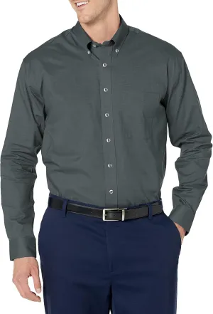 Cutter & Buck Men's Big-Tall Long Sleeve Epic Easy Care Nailshead Shirt
