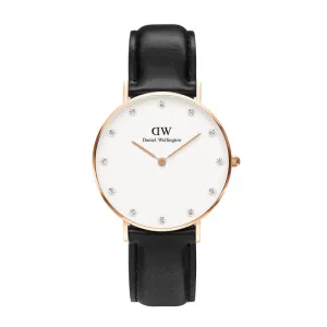 Daniel Wellington Classy Sheffield Rose Gold 34mm Watch (without watch box)