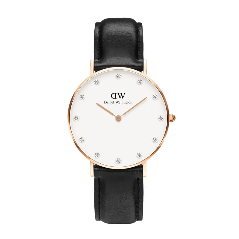 Daniel Wellington Classy Sheffield Rose Gold 34mm Watch (without watch box)