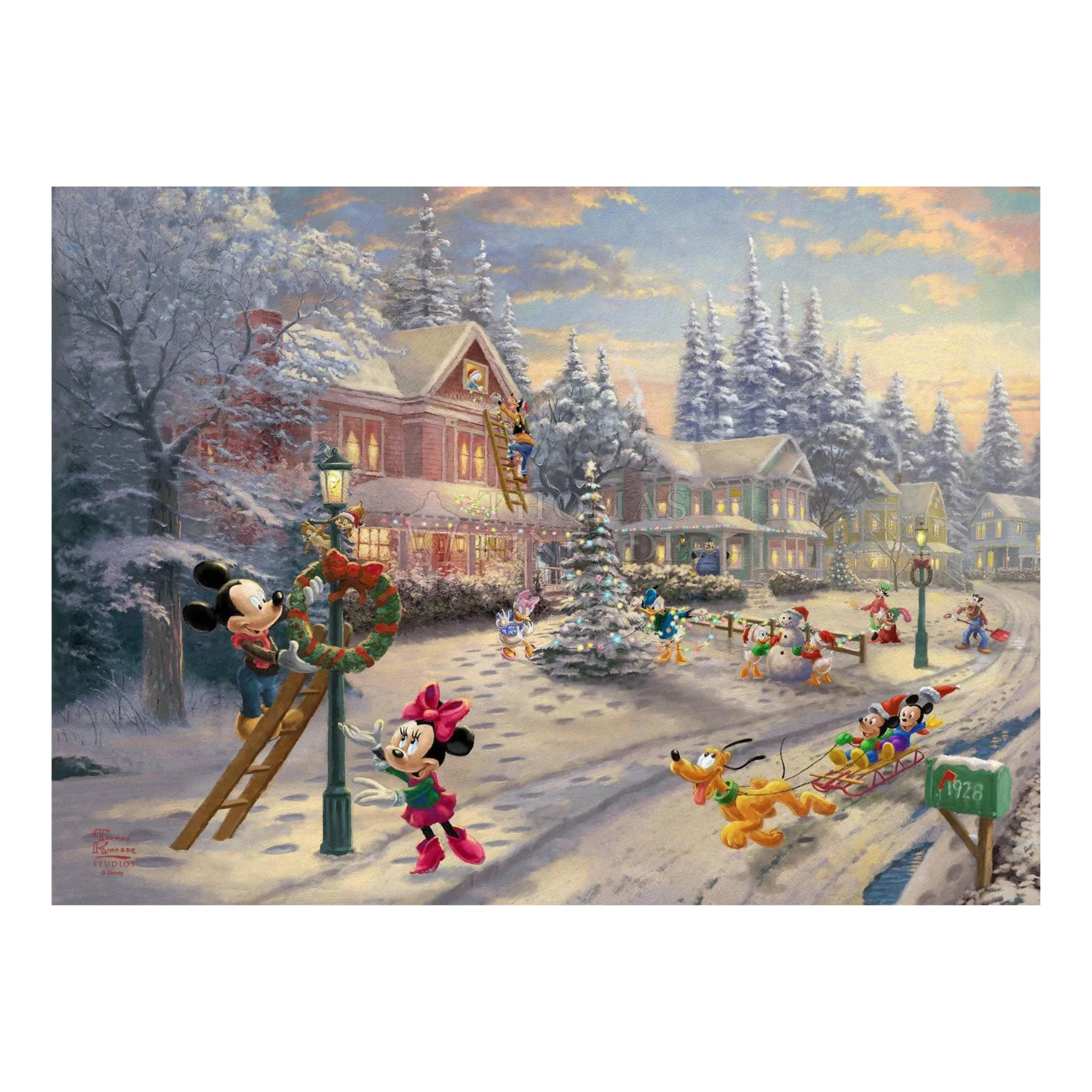 Disney Mickey's Victorian Christmas - Jewel Edition