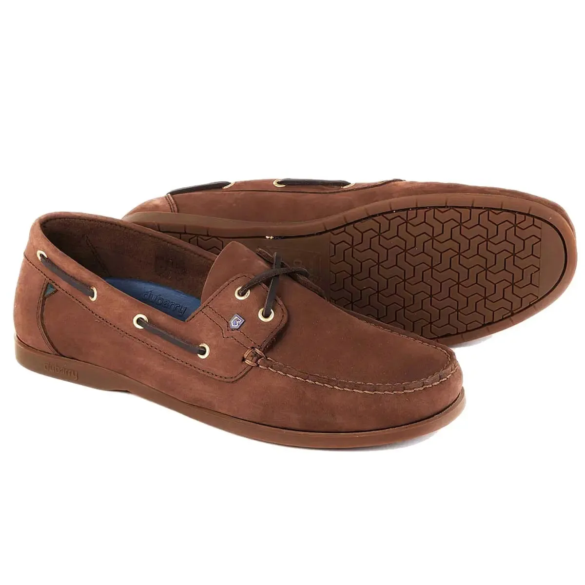 DUBARRY Mens Cafe-Colored Port Deck Shoes