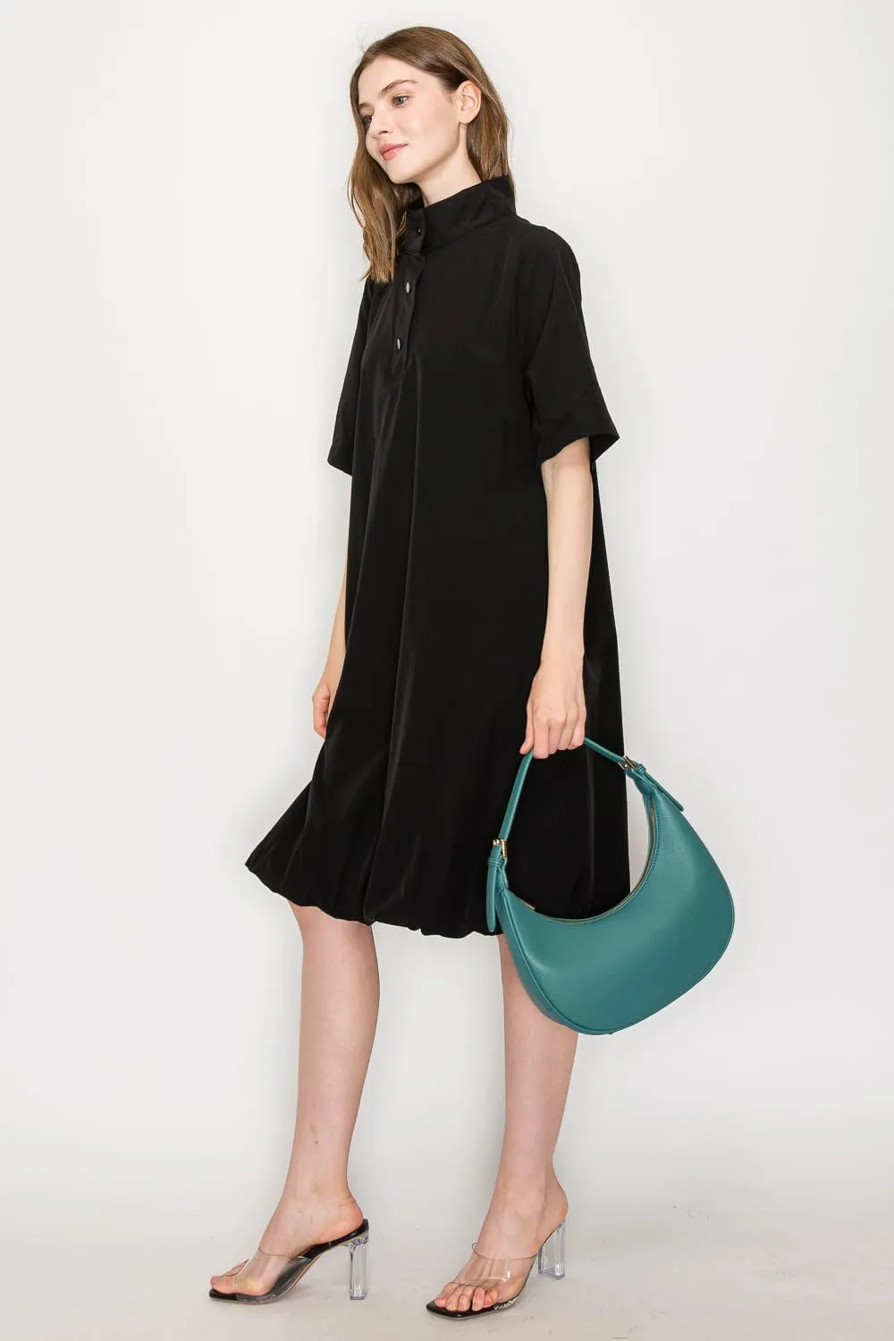 Elegant Crescent Shoulder Bag Underarm Purse