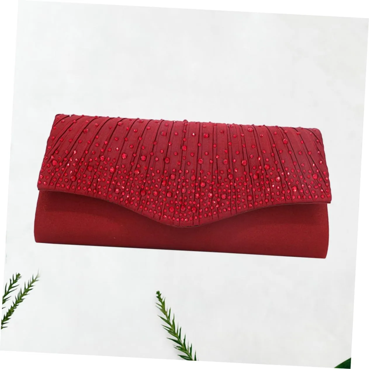 Elegant Handbag Key Storage Cell Phone Storage Satin Handbag Elegant Evening Bag Handbags Clutches for