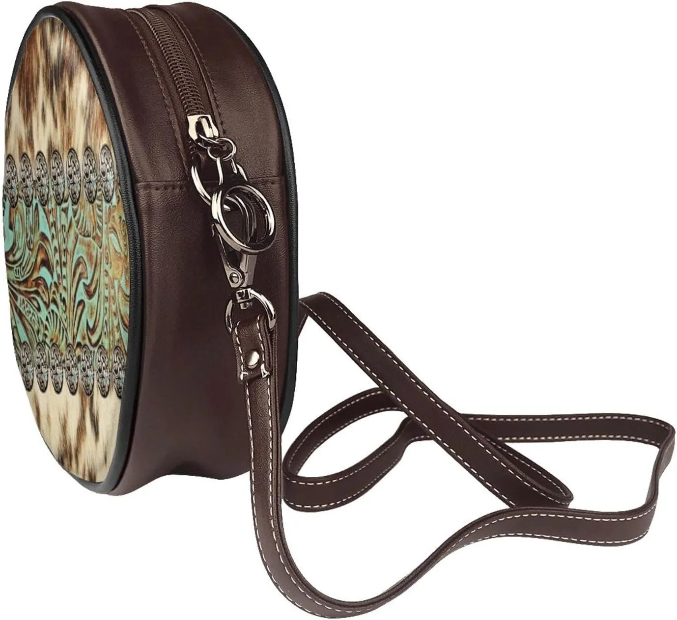 Elegant Leather Crossbody Handbag for Women