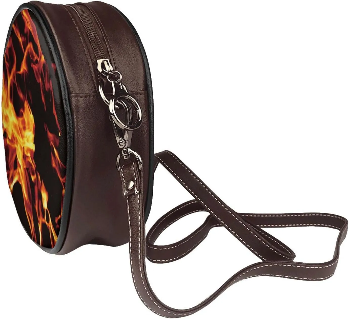 Elegant Leather Crossbody Handbag for Women