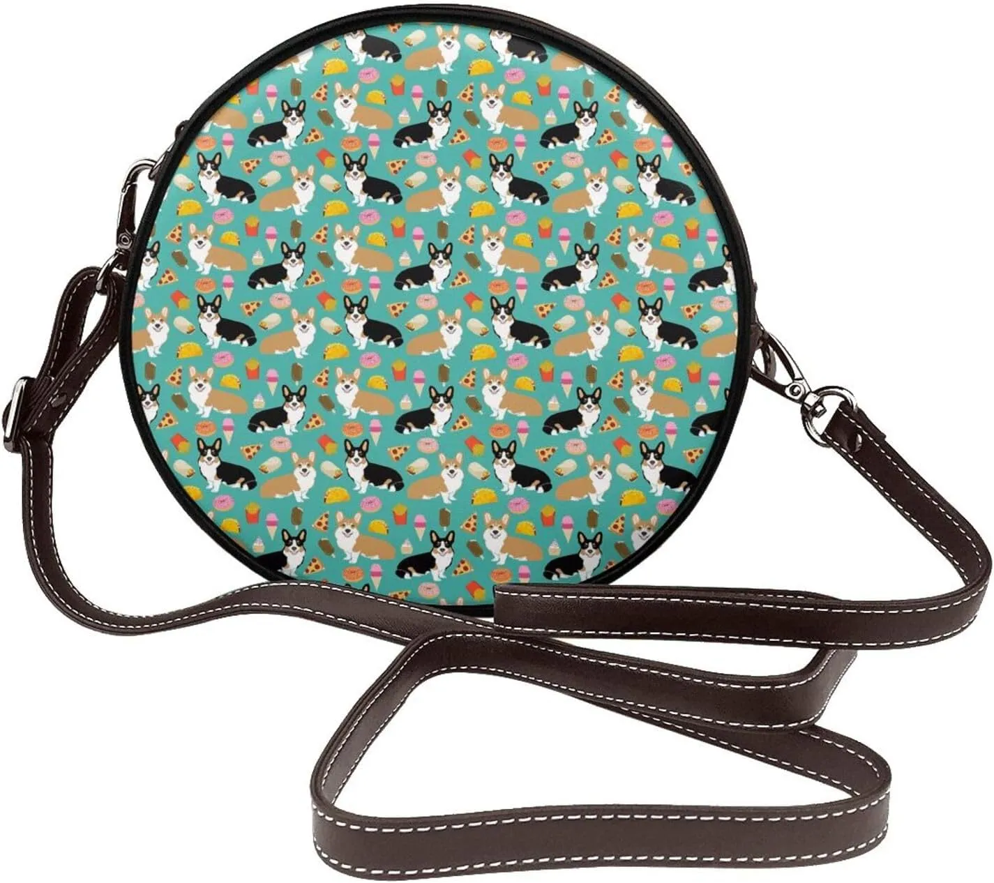 Elegant Leather Crossbody Handbag for Women