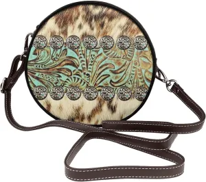 Elegant Leather Crossbody Handbag for Women