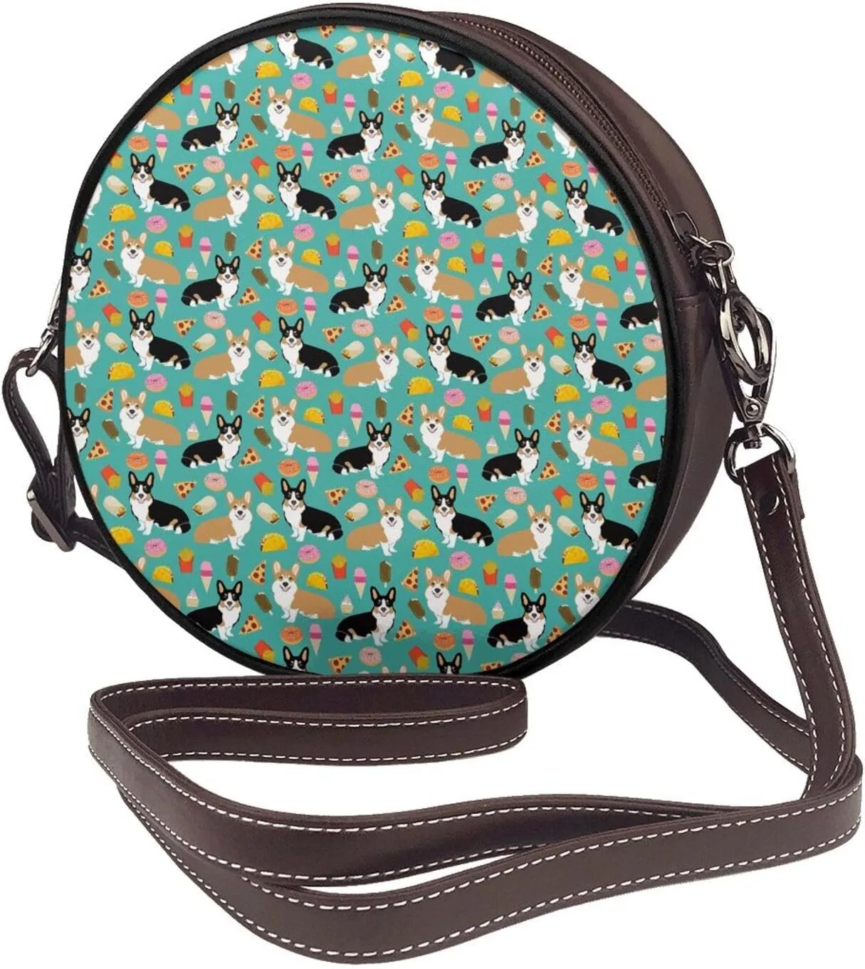 Elegant Leather Crossbody Handbag for Women