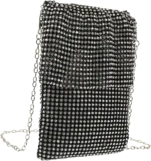 Elegant Rhinestone Clutch Evening Bag Fashion Shoulder Bag for Women Party