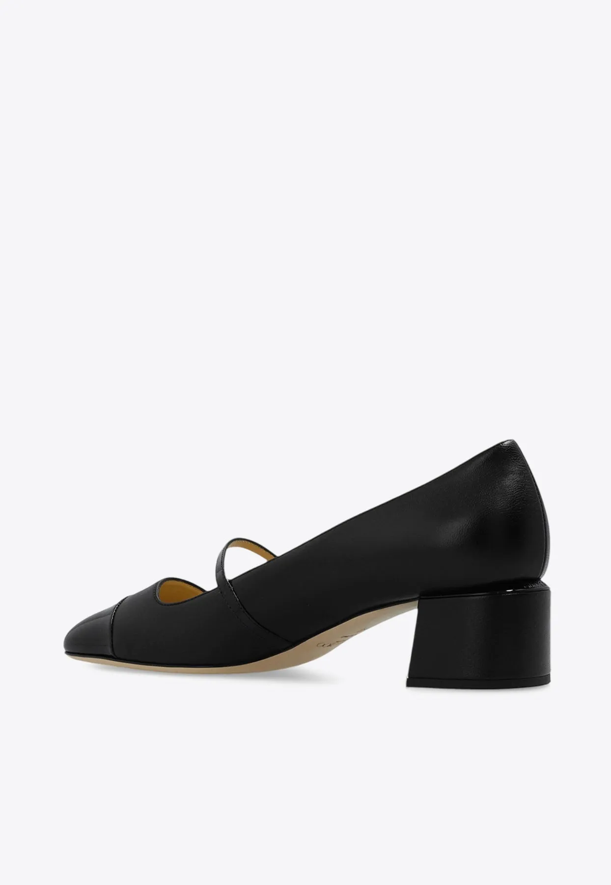 Elisa 45 Glossy Leather Pumps