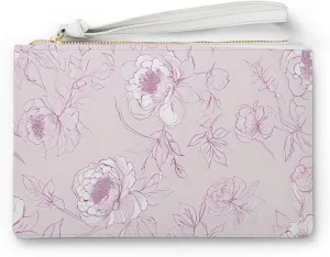 Floral Clutch Bag - Elegant Evening Purse
