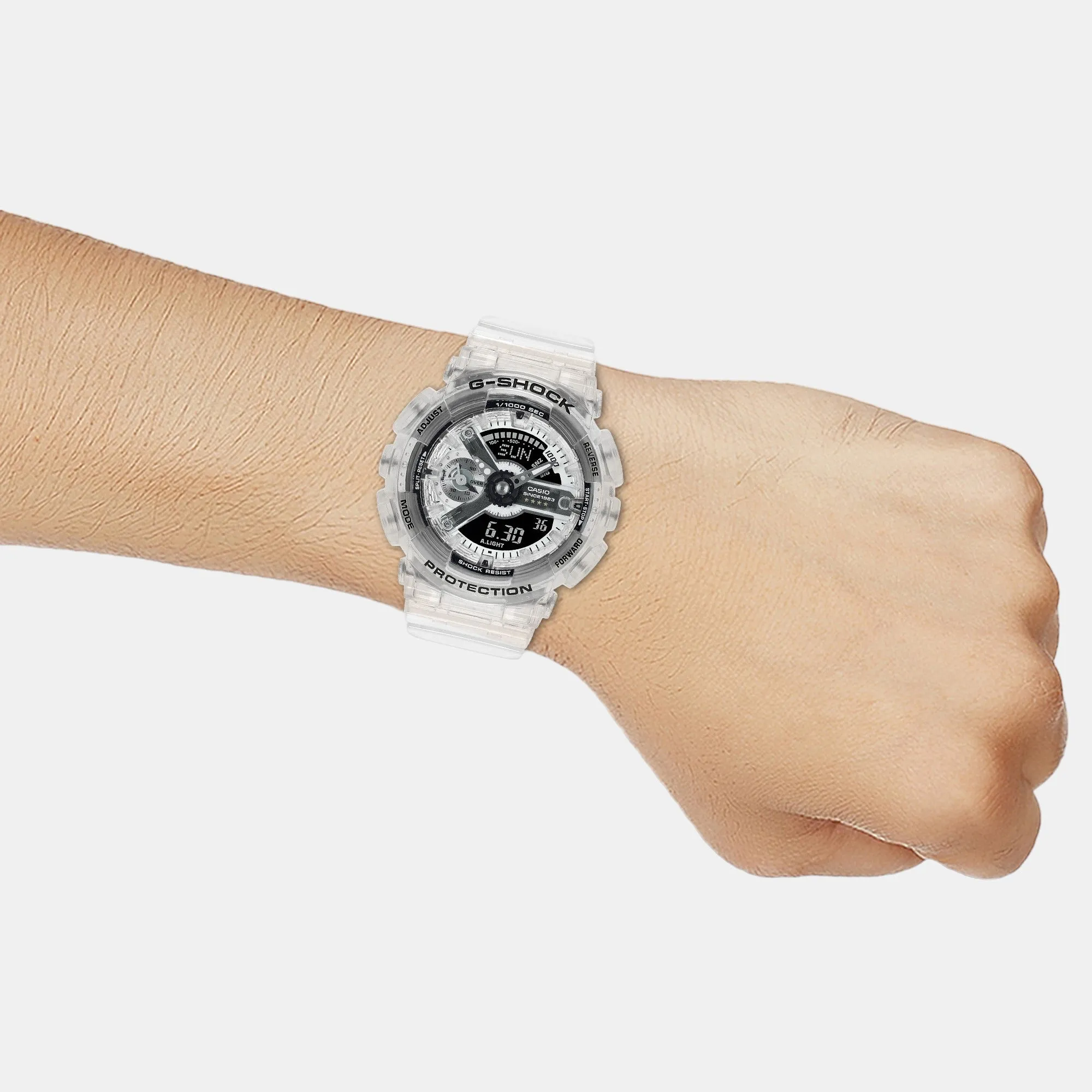 G-Shock Women's Black Analog-Digital Resin Watch G1447 - GMA-S114RX-7ADR