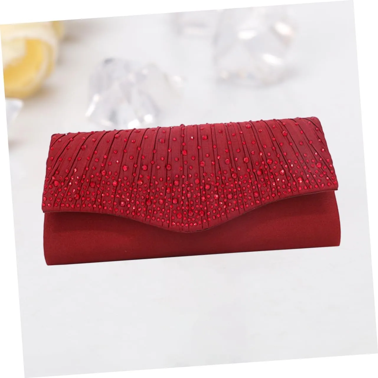 GALPADA Clutch Purse Elegant Handbag Chain Bag Fashion Clutch Evening Handbag