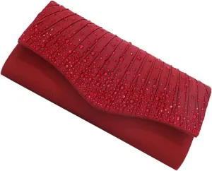 GALPADA Clutch Purse Elegant Handbag Chain Bag Fashion Clutch Evening Handbag