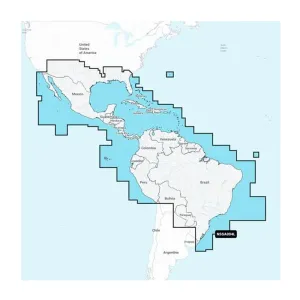 Garmin Navionics  NSSA004L - Mexico, the Caribbean to Brazil - Inland  Coastal Marine Chart [010-C1285-20]