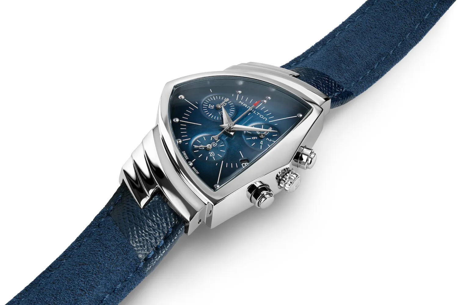 Hamilton Ventura Blue Chronograph