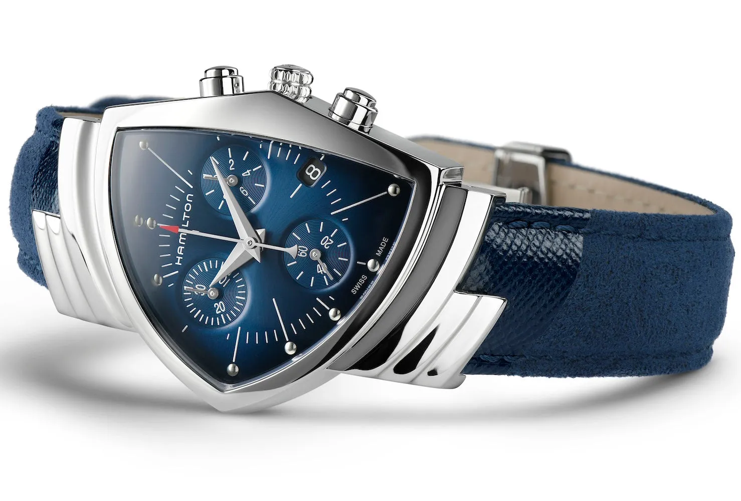 Hamilton Ventura Blue Chronograph