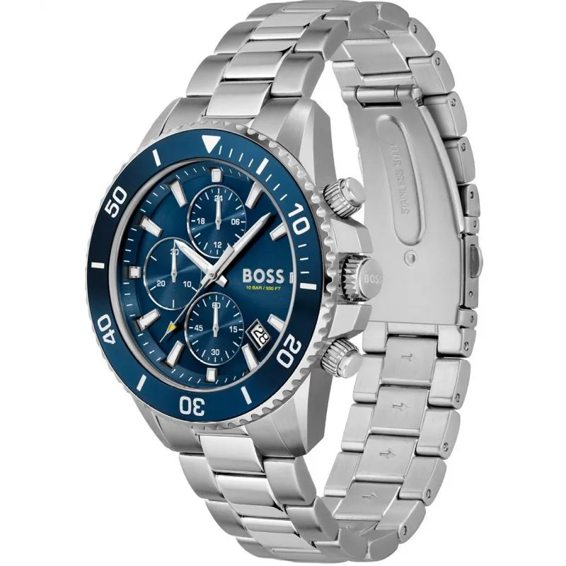 Hugo Boss Admiral Chronograph Blue Dial Men's Watch 1513907