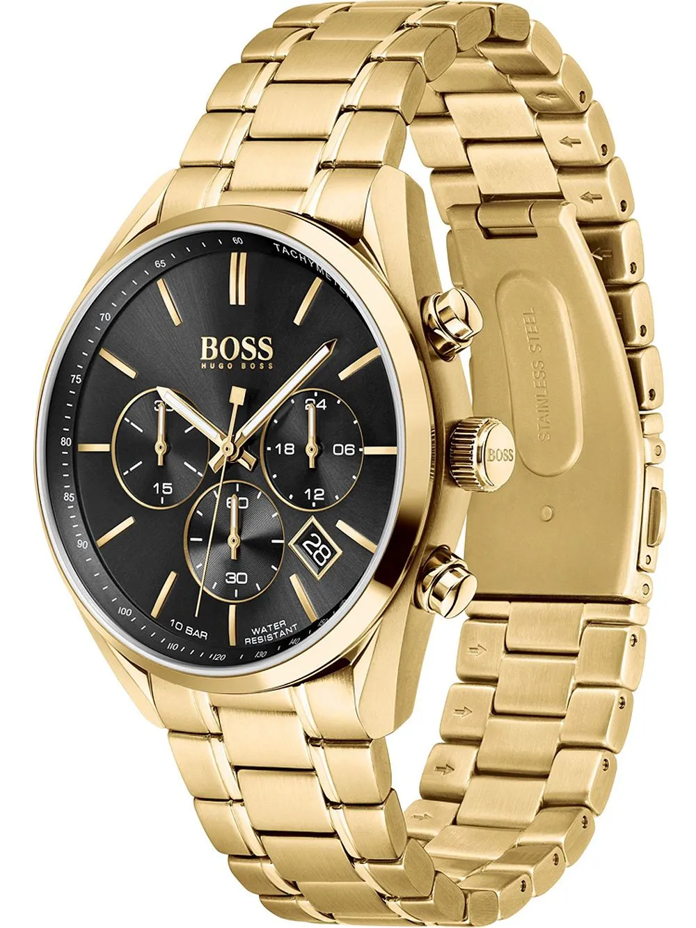 Hugo Boss Champion Gold Chronograph Men's Watch 1513848