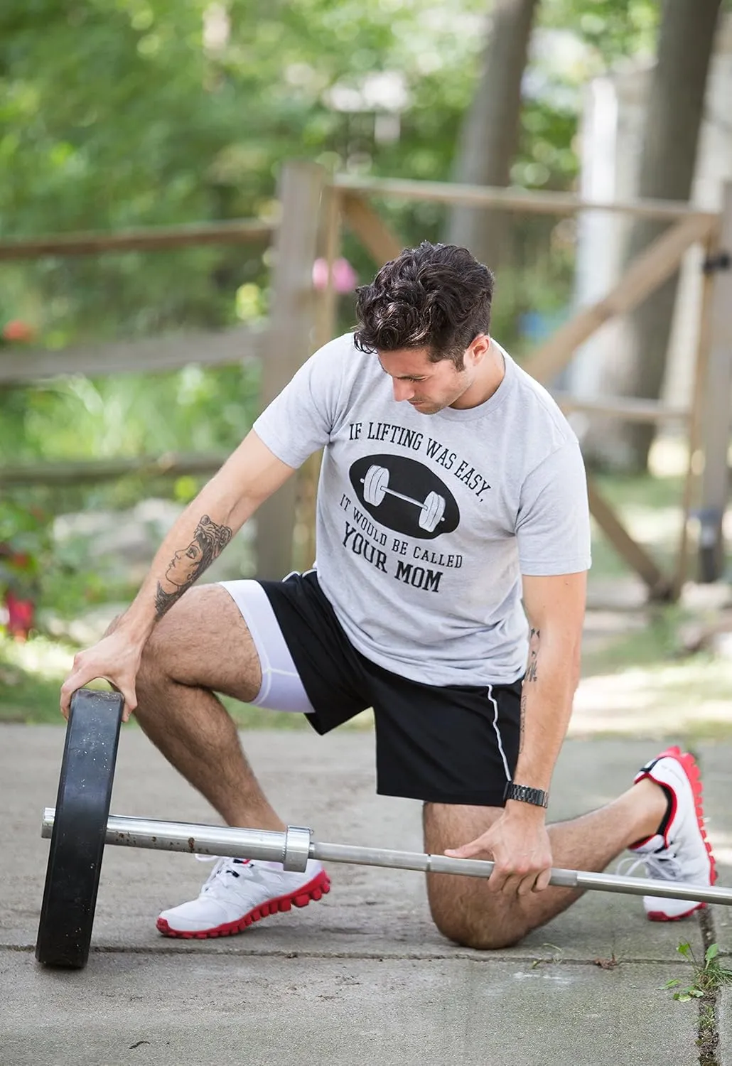 If Lifting was Easy, It'd be Called Your Mom | Funny Workout Weight T-Shirt