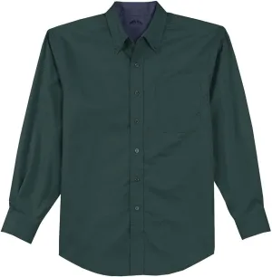 Joe's USA Men's Long Sleeve Wrinkle Resistant Easy Care Shirts in Regular, Big & Tall
