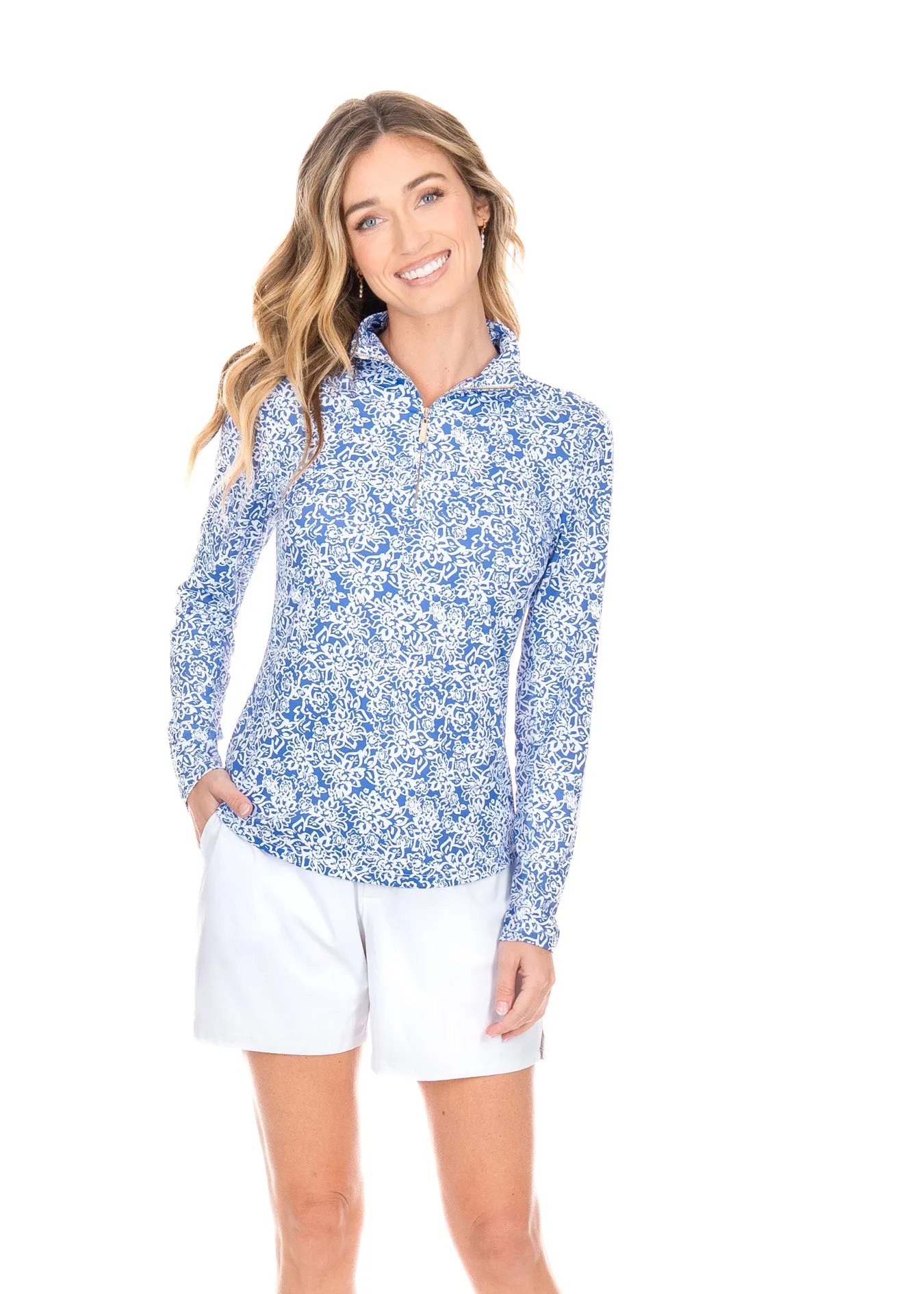Lake Como 1/4 Zip Sport Top