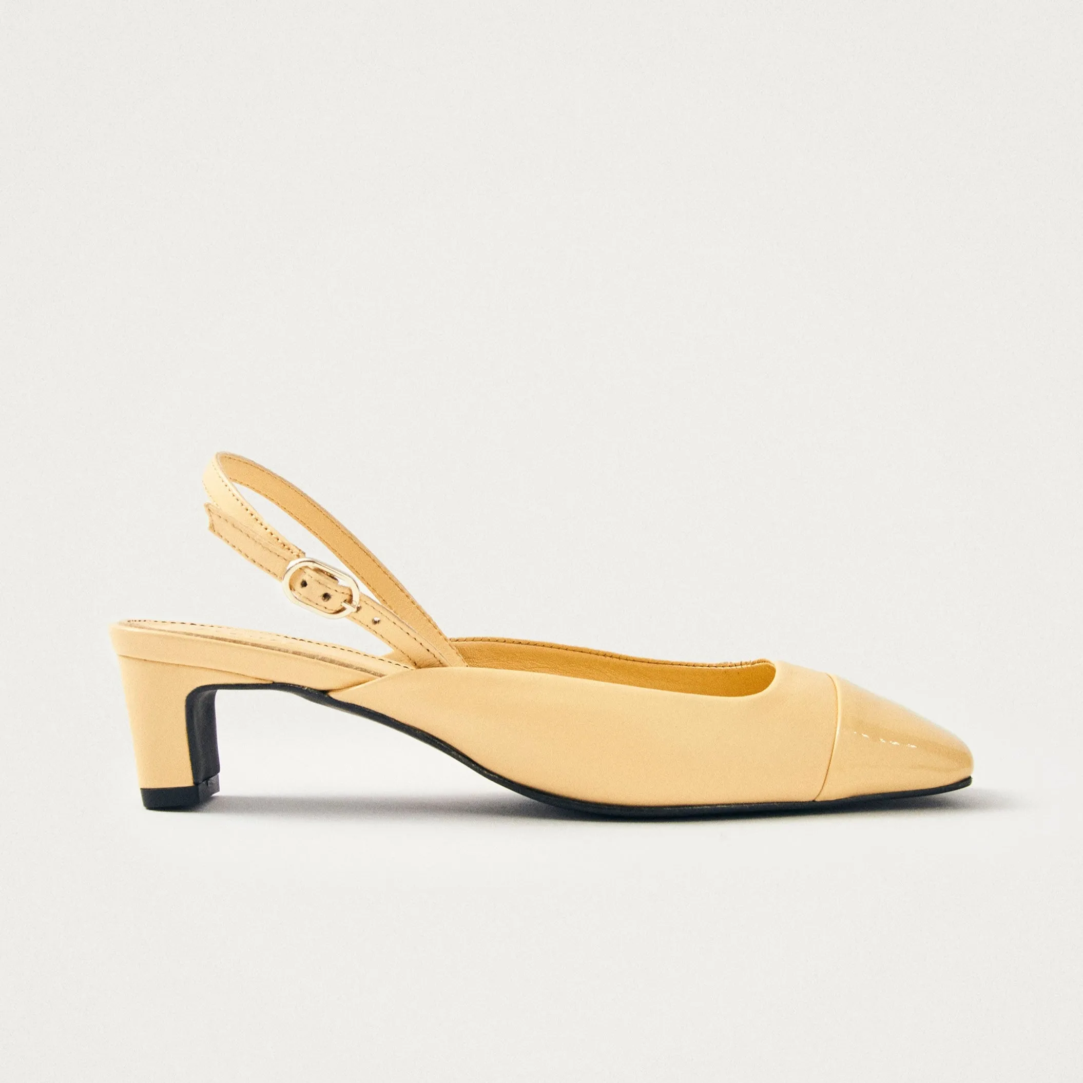 Lindy Bliss Vanilla Leather Pumps