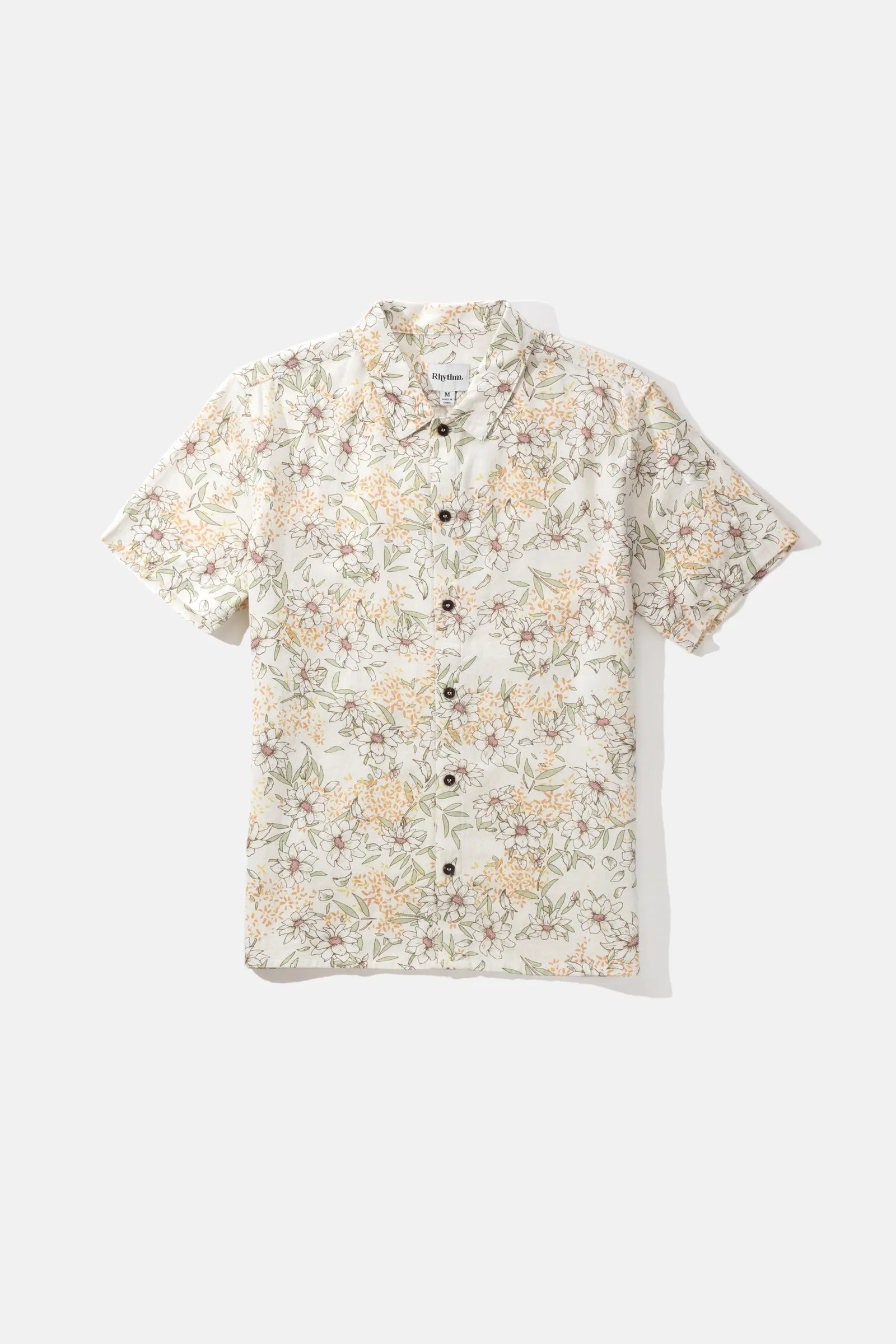 Malia Linen Ss Shirt Natural